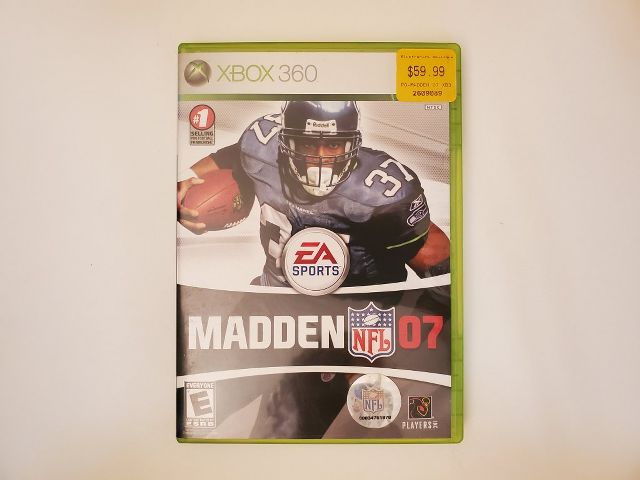 Microsoft Xbox 360 Madden 07 video game