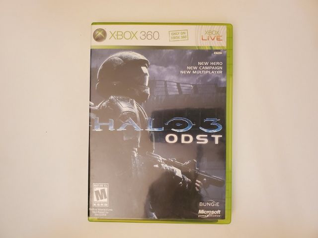 Microsoft Xbox 360 Halo 3 ODST video game
