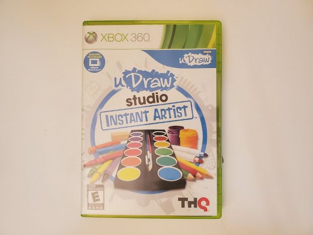 Microsoft Xbox 360 uDraw Studio Instant Artist video game