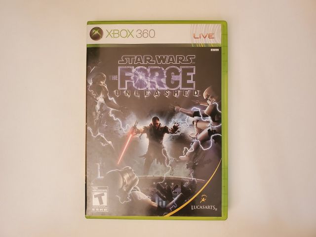 Microsoft Xbox 360 Star Wars The Force Unleashed video game