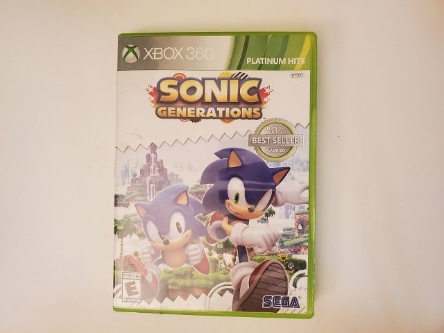 Microsoft Xbox 360 Sonic Generations Platinum Hits video game