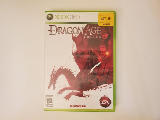 Microsoft Xbox 360 Dragon Age Origins video game