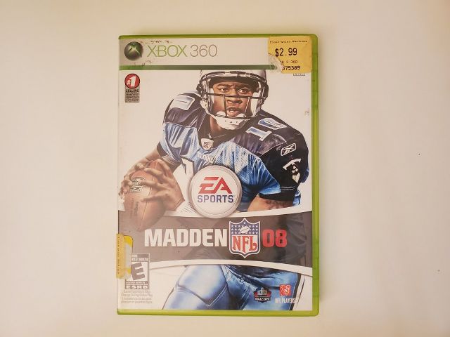 Microsoft Xbox 360 Madden 08 video game