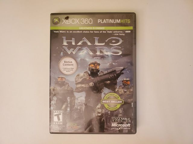 Microsoft Xbox 360 Halo Wars Platinum Hits video game