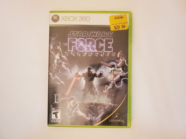 Microsoft Xbox 360 Star Wars The Force Unleashed video game