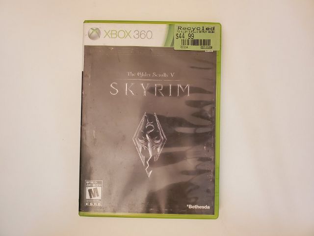 Microsoft Xbox 360 Skyrim The Elder Scrolls V video game