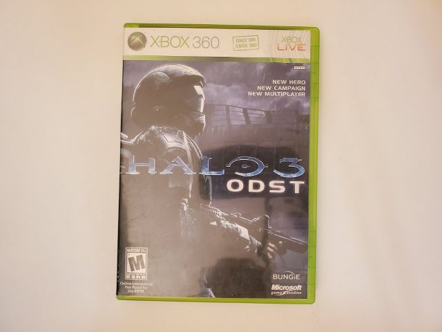 Microsoft Xbox 360 Halo 3 ODST video game