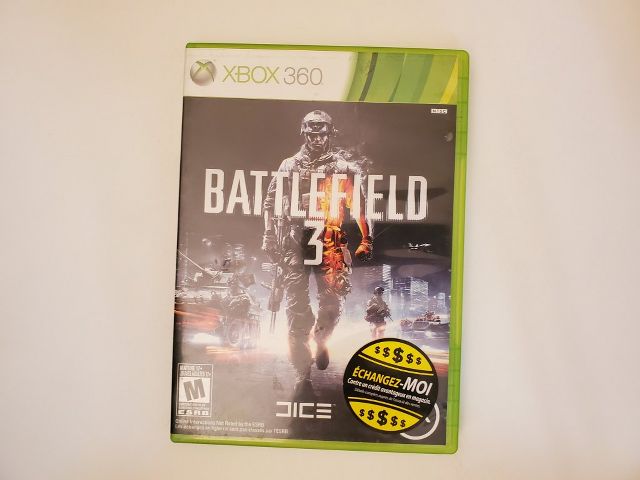 Microsoft Xbox 360 Battlefield 3 video game