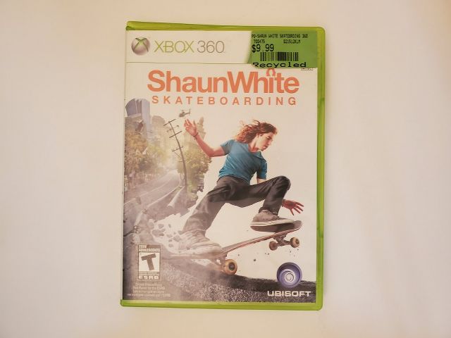 Microsoft Xbox 360 Shaun White Skateboarding video game
