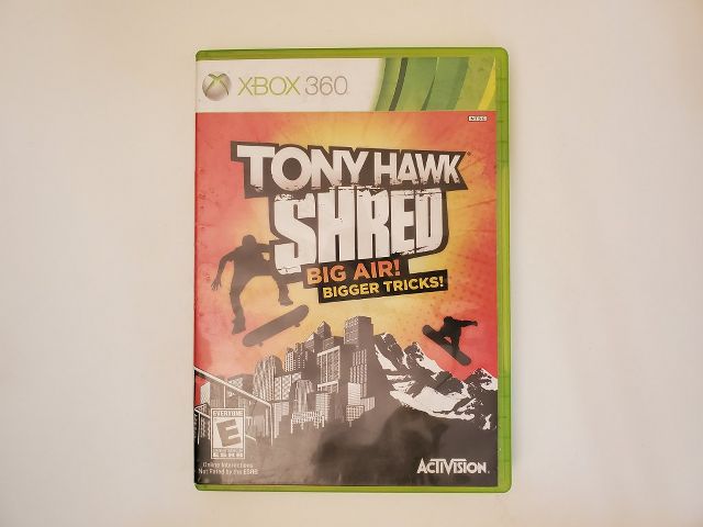 Microsoft Xbox 360 Tony Hawk Shred Big Air! Bigger Tricks! video game