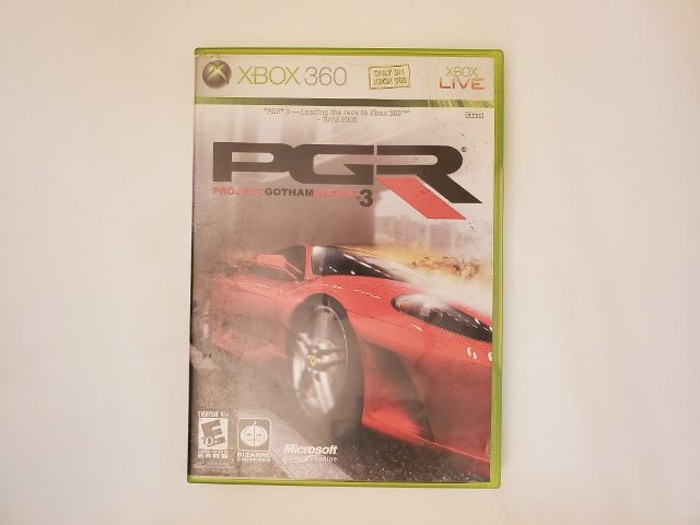 Microsoft Xbox 360 Project Gotham Racing 3 video game