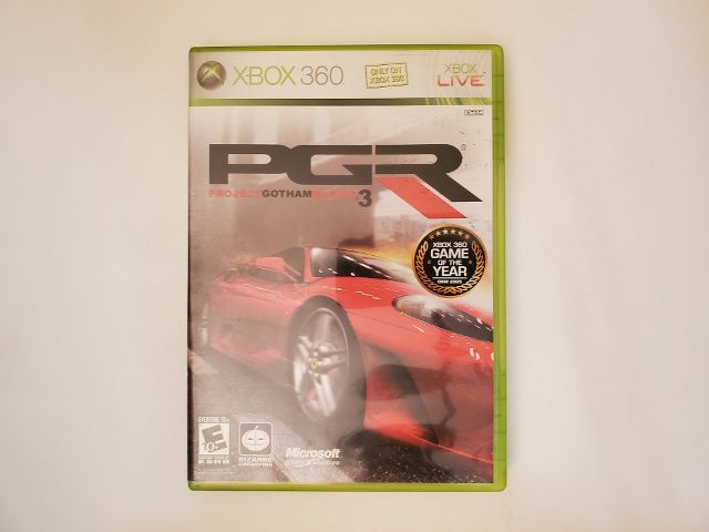 Microsoft Xbox 360 Project Gotham Racing 3 video game