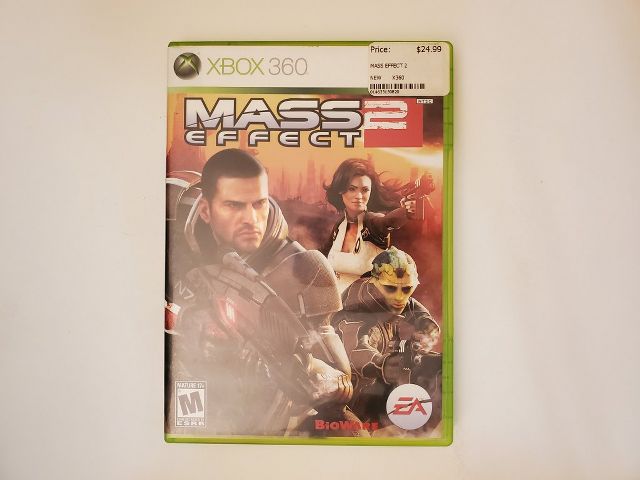 Microsoft Xbox 360 Mass Effect 2 video game
