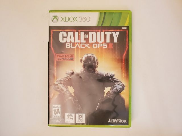 Microsoft Xbox 360 Call of Duty Black Ops III video game