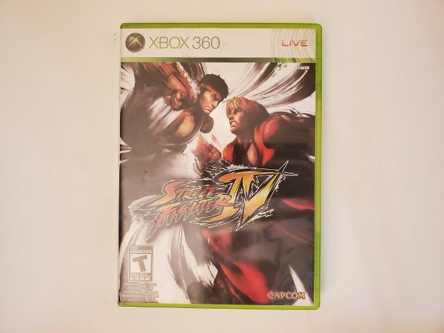 Microsoft Xbox 360 Street Fighter IV video game