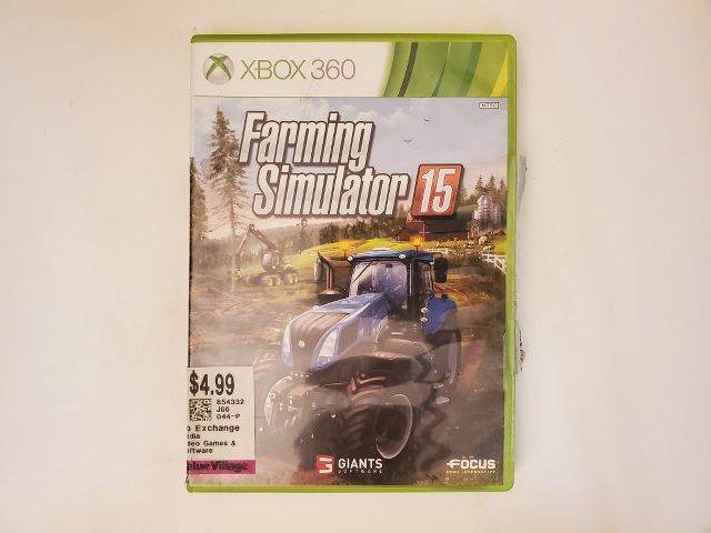 Microsoft Xbox 360 Farming Simulator 15 video game