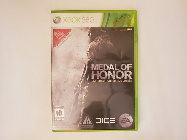 Microsoft Xbox 360 Medal of Honor Limited Edition video game