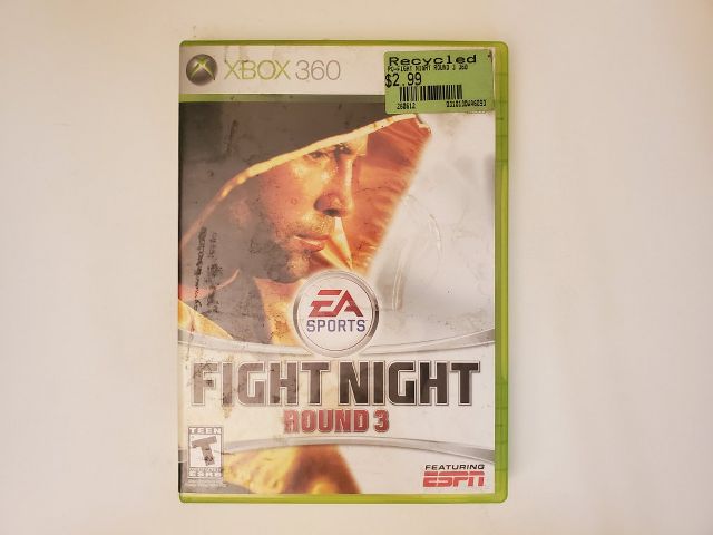 Microsoft Xbox 360 Fight Night Round 3 video game