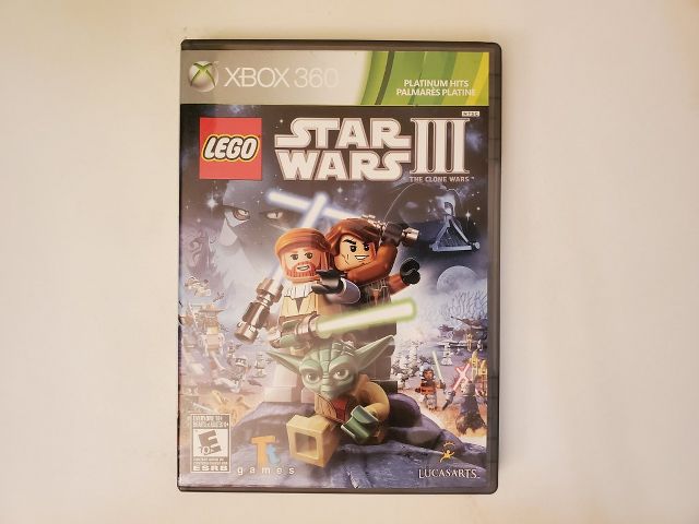 Microsoft Xbox 360 LEGO Star Wars III Platinum Hits video game