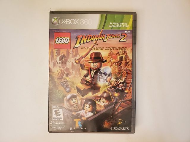 Microsoft Xbox 360 LEGO Indiana Jones 2 Platinum Hits video game