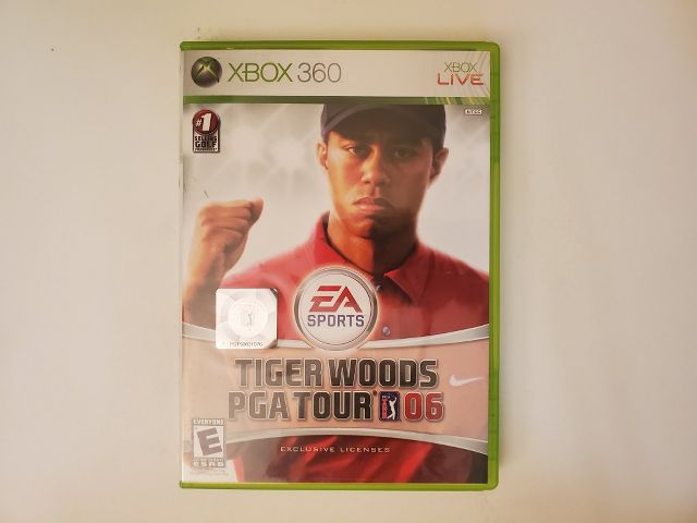 Microsoft Xbox 360 Tiger Woods PGA Tour 06 video game