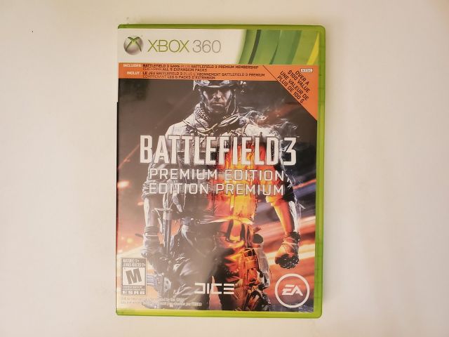 Microsoft Xbox 360 Battlefield 3 Premium Edition video game
