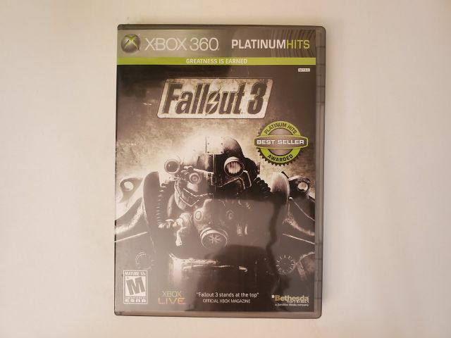 Microsoft Xbox 360 Fallout 3 Platinum Hits video game
