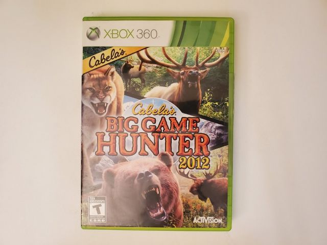 Microsoft Xbox 360 Big Game Hunter 2012 video game