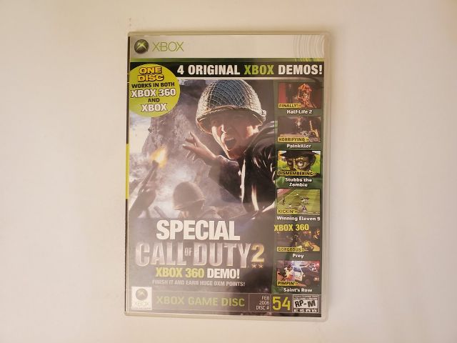 Microsoft Xbox 360 Xbox Game Disc 54 - Feb 2006 video game