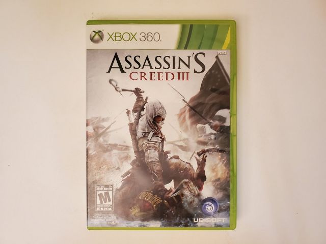 Microsoft Xbox 360 Assassin's Creed III video game