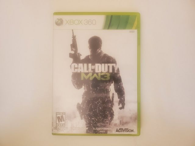 Microsoft Xbox 360 Call of Duty MW3 video game