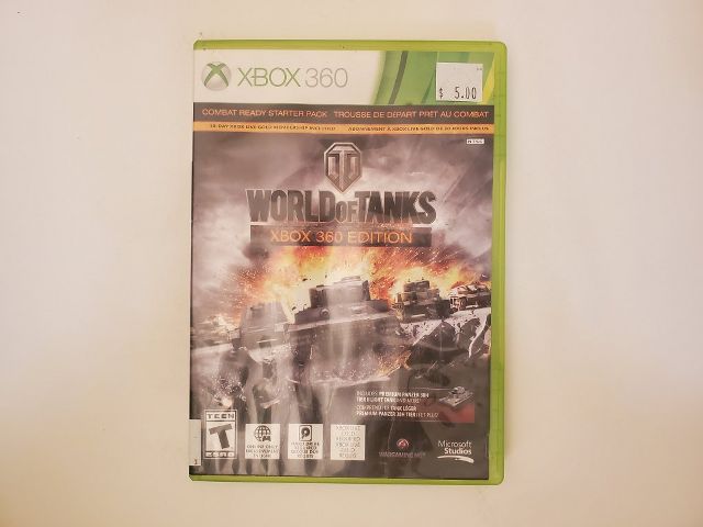 Microsoft Xbox 360 World of Tanks Xbox 360 Edition video game
