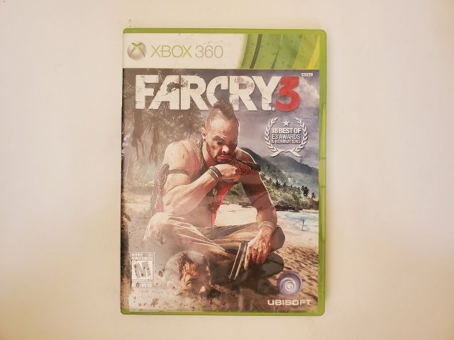 Microsoft Xbox 360 Farcry 3 video game