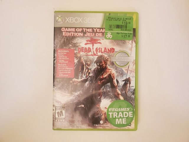 Microsoft Xbox 360 Dead Island Game of the year edition Platinum Hits video game