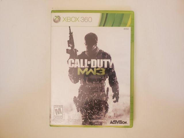 Microsoft Xbox 360 Call of Duty MW3 video game