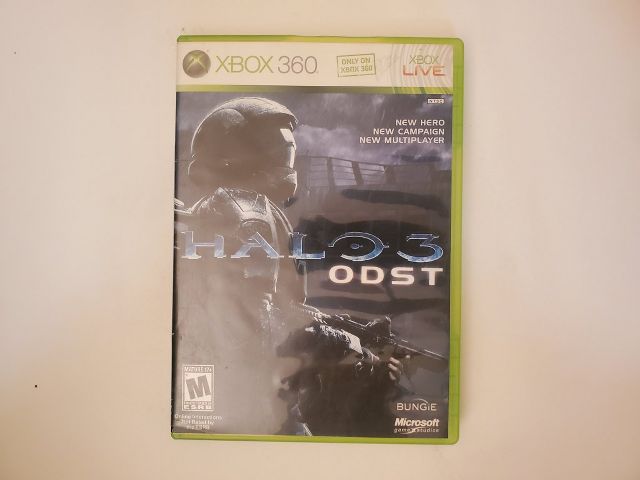 Microsoft Xbox 360 Halo 3 ODST video game