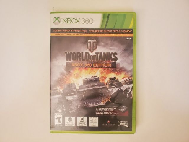 Microsoft Xbox 360 World of Tanks Xbox 360 Edition video game