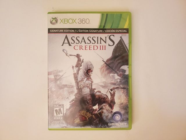 Microsoft Xbox 360 Assassin's Creed III Signature Edition video game
