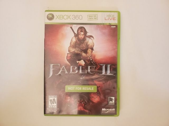 Microsoft Xbox 360 Fable II Not For Resale video game