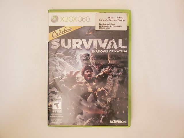 Microsoft Xbox 360 Survival Shadows of Katmai video game