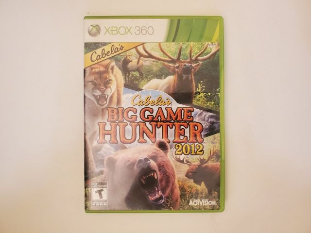 Microsoft Xbox 360 Big Game Hunter 2012 video game