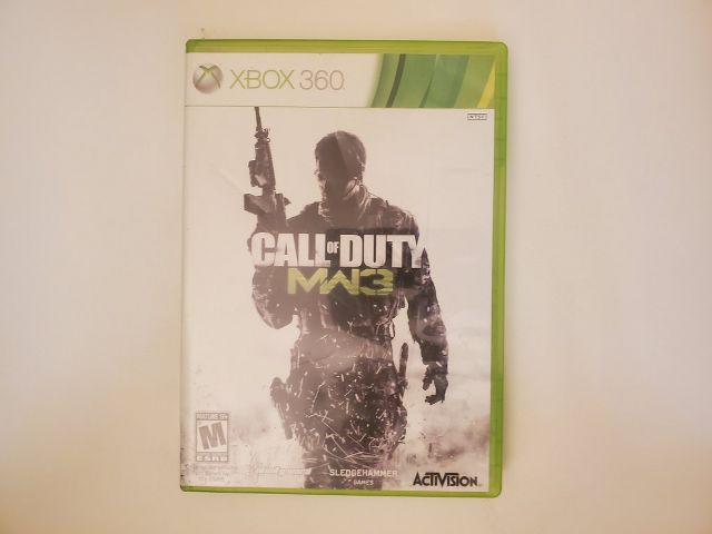 Microsoft Xbox 360 Call of Duty MW3 video game