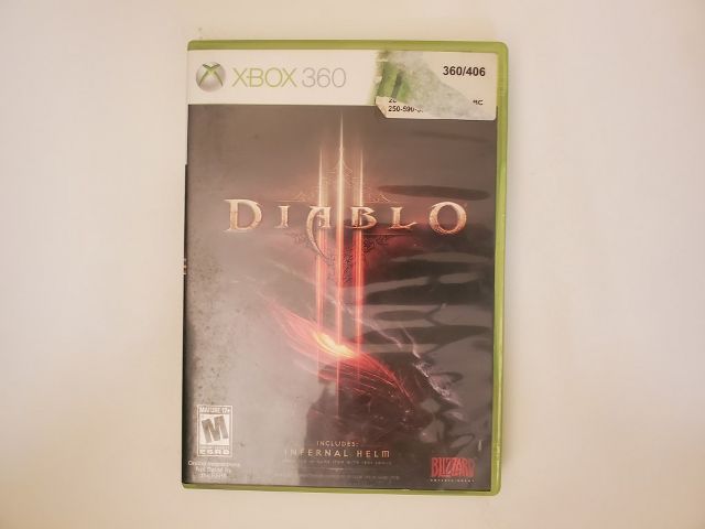 Microsoft Xbox 360 Diablo III video game