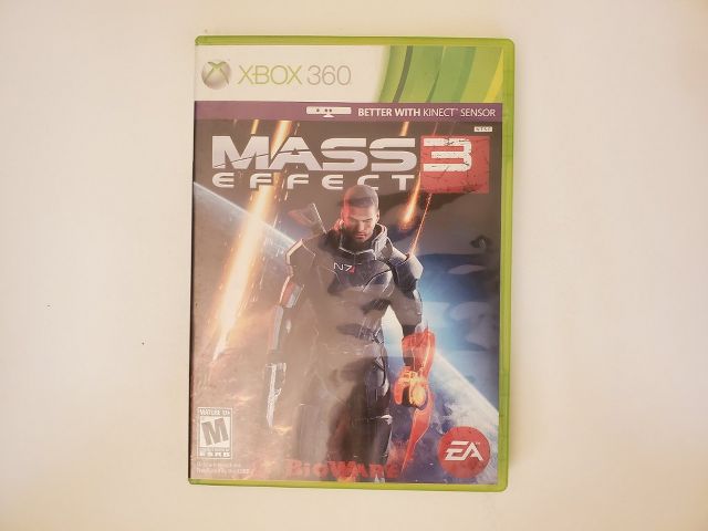 Microsoft Xbox 360 Mass Effect 3 video game