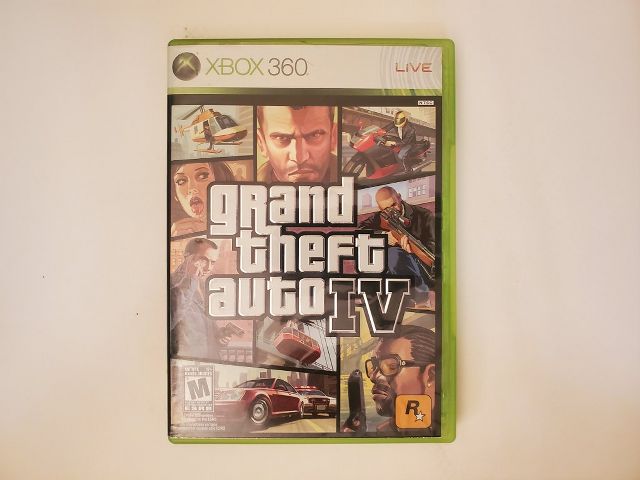 Microsoft Xbox 360 Grand Theft Auto IV video game