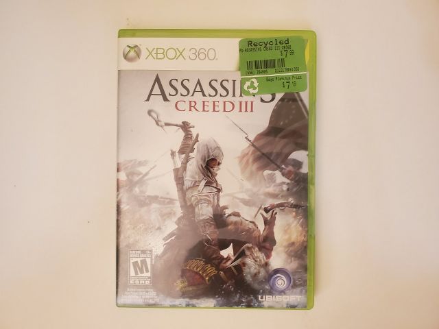 Microsoft Xbox 360 Assassin's Creed III video game
