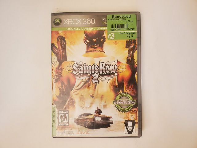 Microsoft Xbox 360 Saints Row 2 Platinum Hits video game