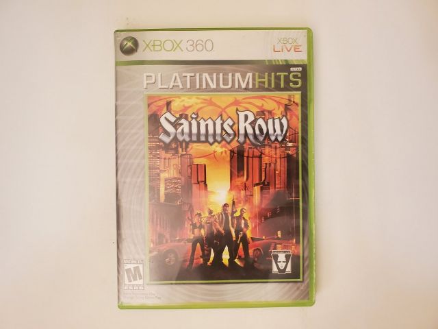Microsoft Xbox 360 Saints Row Platinum Hits video game