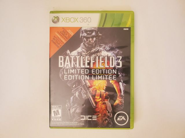 Microsoft Xbox 360 Battlefield 3 Limited Edition video game