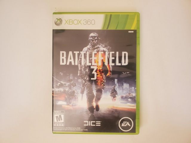 Microsoft Xbox 360 Battlefield 3 video game